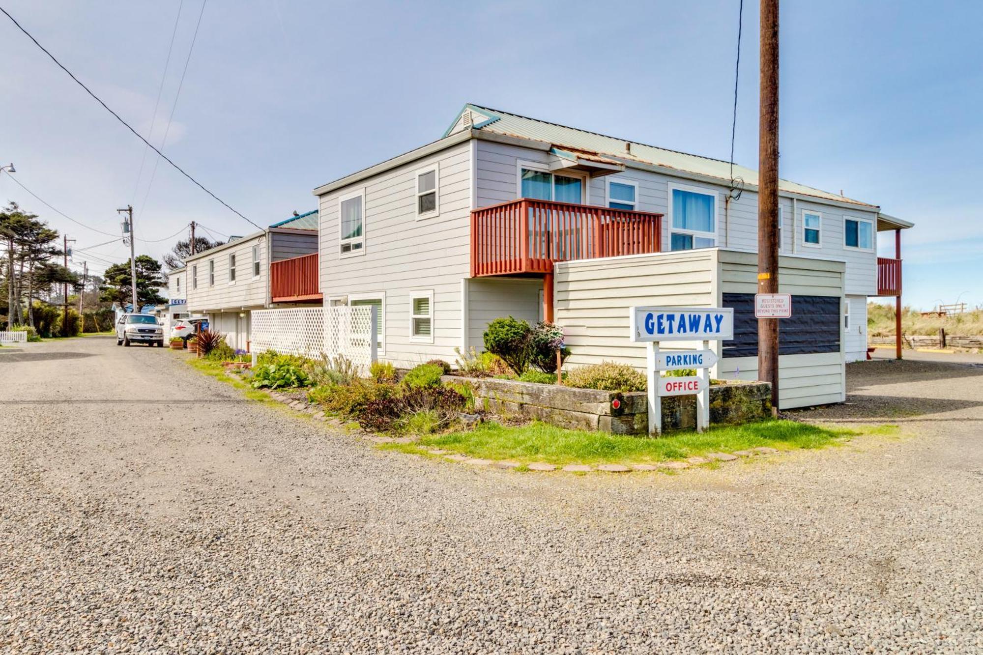 Getaway Oceanfront Lodging Rockaway Beach Eksteriør bilde