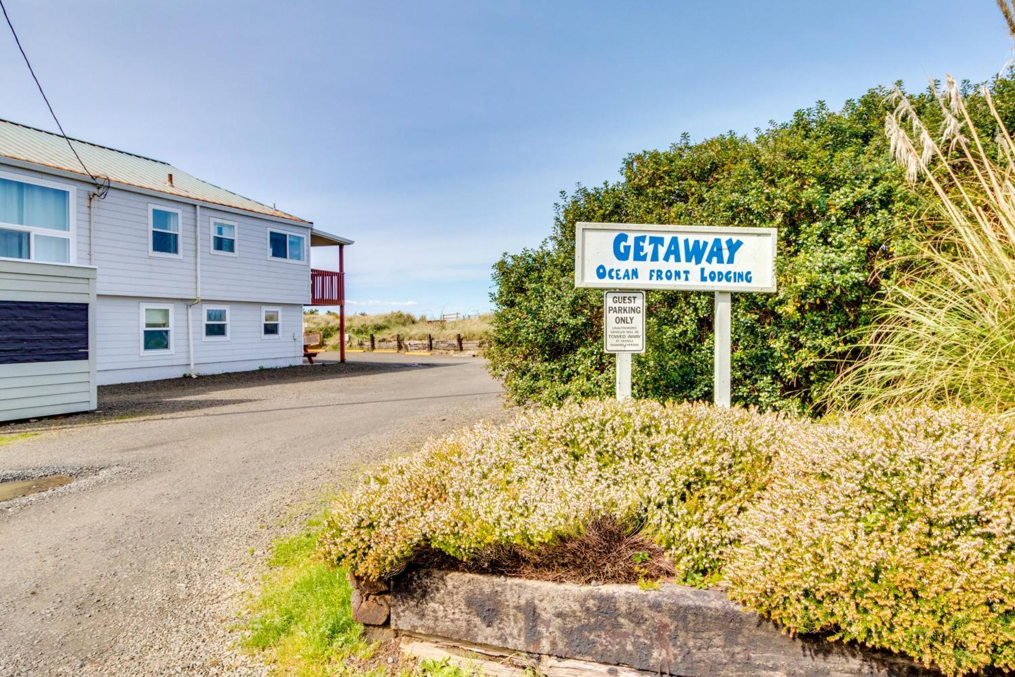 Getaway Oceanfront Lodging Rockaway Beach Rom bilde