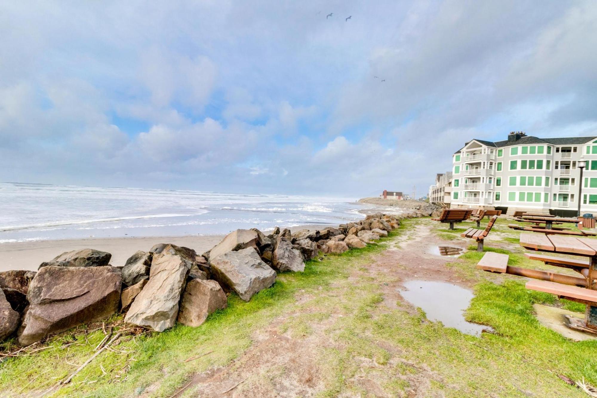 Getaway Oceanfront Lodging Rockaway Beach Eksteriør bilde